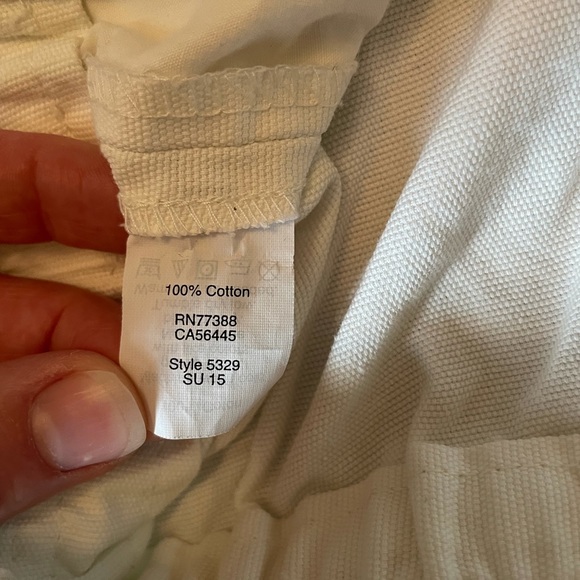 J. Crew Ivory Elastic Waistband Shorts, 4 - Picture 5 of 6